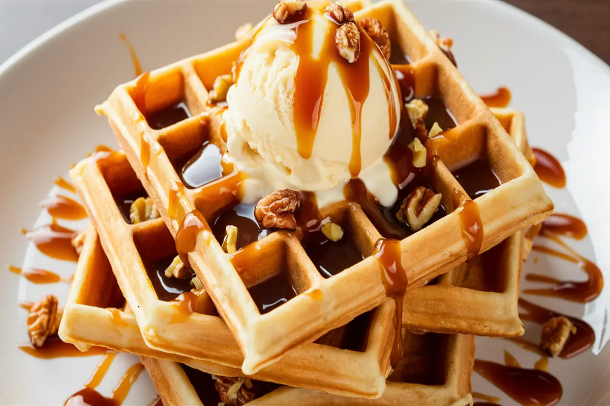 banana waffles