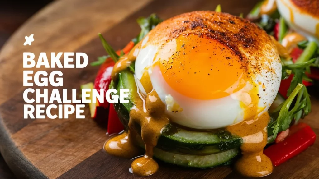 Baked Egg Challenge Recipe