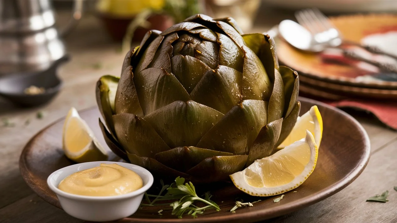 Artichoke French recipe